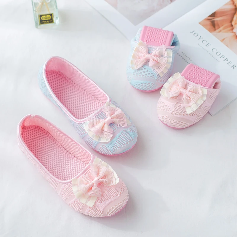 Cartoon  Slippers High Quality Girl Indoor Shoes  Non-slip Floor Slippers Rubber Sole Cute Summer Spring Home