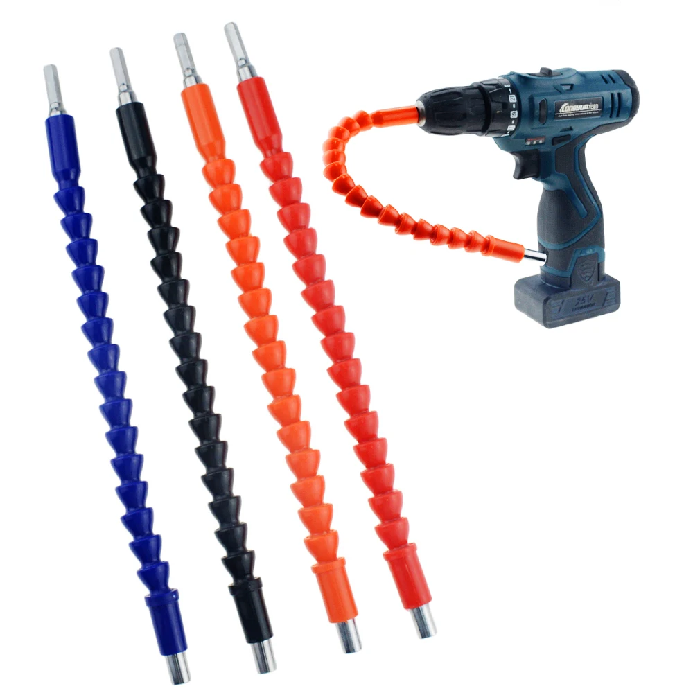 

1PCS Car Repair Tools 295mm Flexible Shaft Bit Extention Screwdriver Drill Bit Holder Connect Link for Electronic Drill