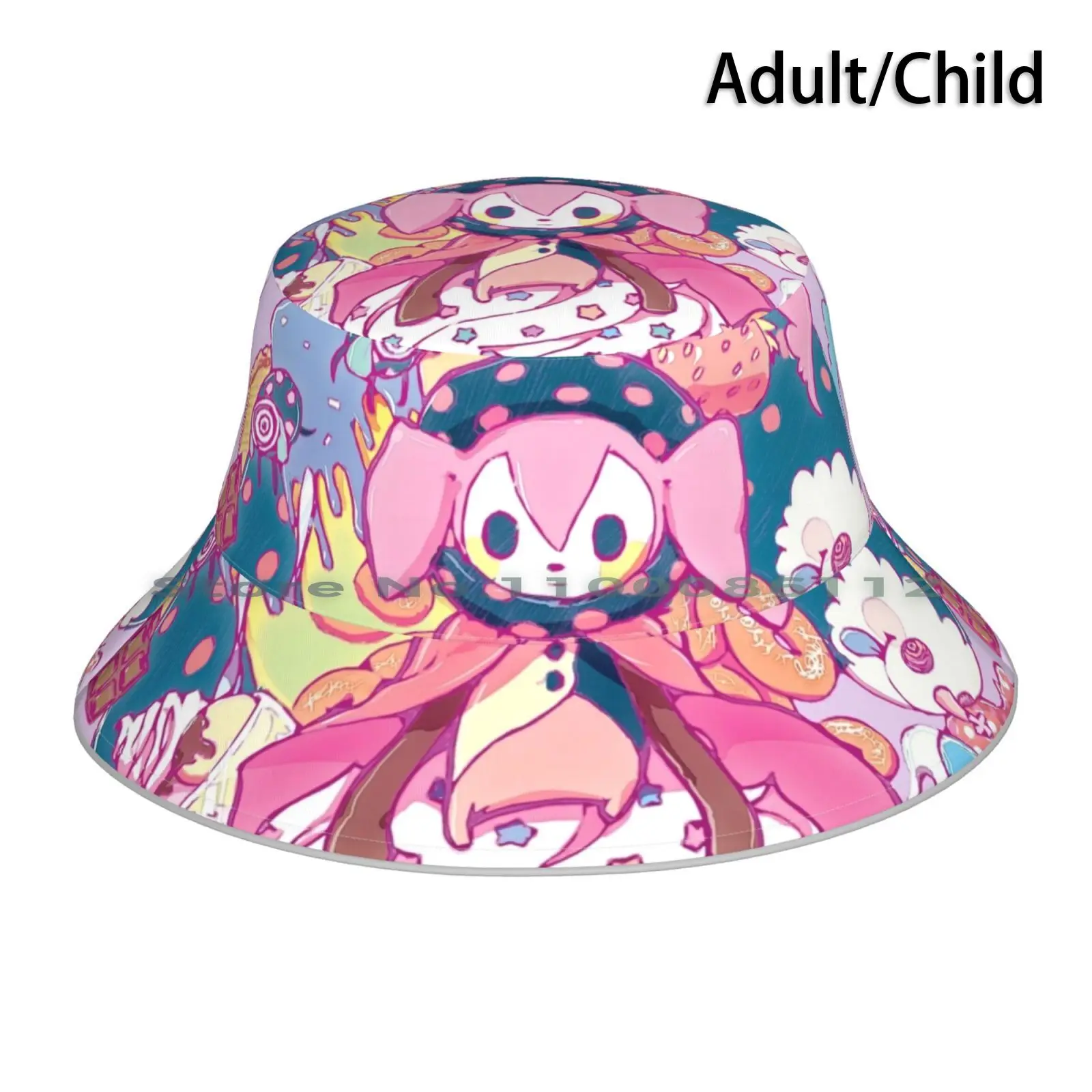 Puella Magi Magica Madoka-Charlotte And Friends Bucket Hat Sun Cap Puella Magi Madoka Magica Mahou Shoujo Madoka Magica Maho