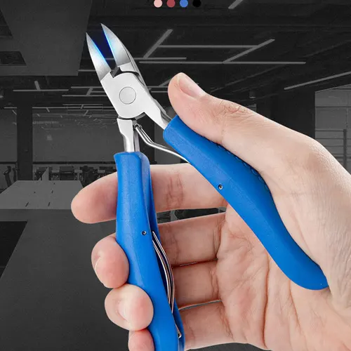 Imagen 1 del producto Tijeras para cutículas de uñas, cortaúñas para uñas de los pies, pinzas para uñas de los pies, producto para eliminar la piel muerta, herramienta de manicura, cuidado de recorte de pedicura