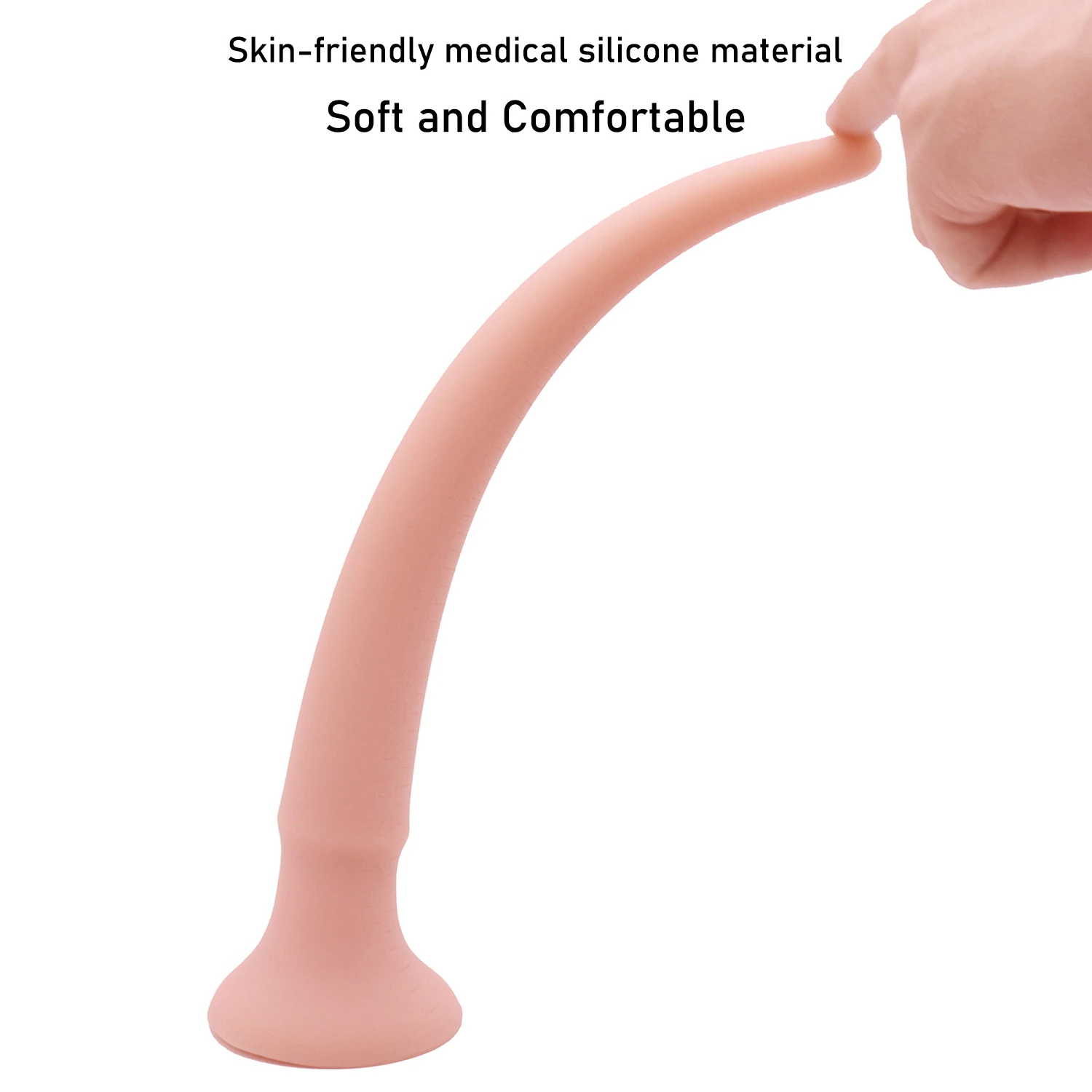 سوبر طويلة الطبية سيليكون المكونات الشرج قضبان اصطناعية تحفيز الشرج والمهبل الطول الزائد الشرج موسع الشرج الجنس لعب للنساء والرجال #3