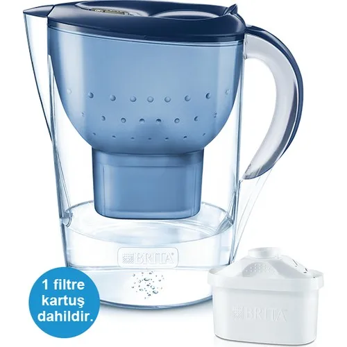 Brita Pitcher Marella Xl 3.5 L Blue Clean Water Purifier Fresh İçilir