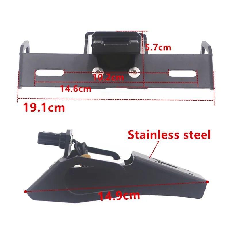 License Plate Holder For Kawasaki ZX10R ZX6R ZX-10R ZX-6R ZX636 Accessories Tail Tidy Fender Eliminator Registration Plate