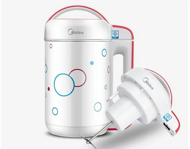 Midea เครื่องทำนมถั่วเหลืองอัจฉริยะใช้ในบ้านเครื่องทำนมถั่วเหลือง WDE12F43 1.2L เครื่องทำนมถั่วเหลืองอาหารเด็กวางหม้อหุงข้าวไฟฟ้าคั้นน้ำผลไม้