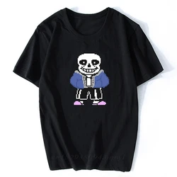 Game Undertale T-Shirt Skull Brother Sans & Papyrus Printed T-shirts T Shirt Short Sleeve Tees O-Neck Men/Male Summer Tops