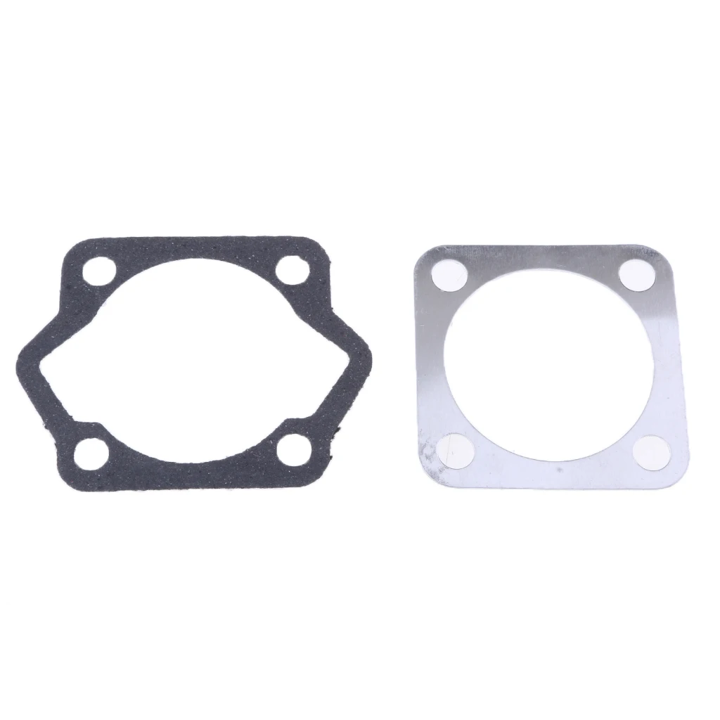 2 Pcs 40mm Engine Head Bottom Gasket For 48CC 50CC 2-Stroke Motorised Motorized Push Bike