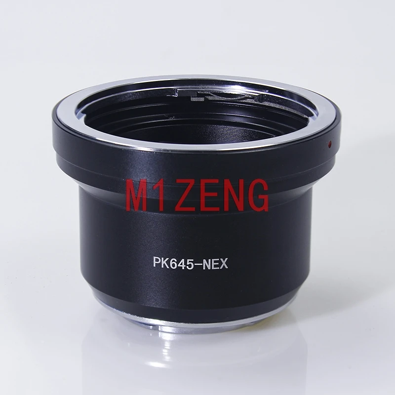 Pierścień pośredniczący do Pk645 Pentax 645 mocowanie obiektywu do sony E mount A1 A6700 ZV-E10 ZV-E1 A7C a7 a9 a7r a7r a7r2 a7r3 a7r4 A7R5