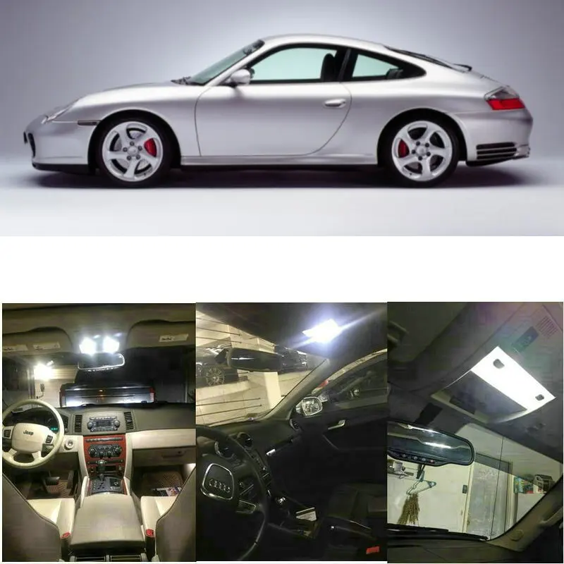 

LED interior lighting complete set For Porsche 996 (911) Carrera Coupe Cabrio Roadster