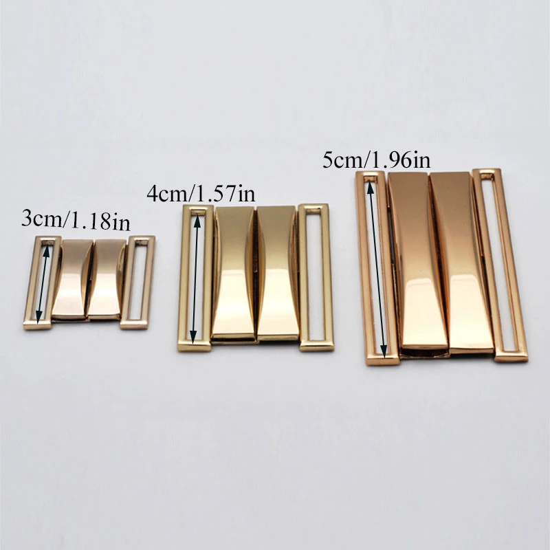 1Pcs DIY Belt Buckles Metal Fasten Buckle Button For Women Replacement Belt Part Belt Buckle Down Jacket Overcoat Decoration