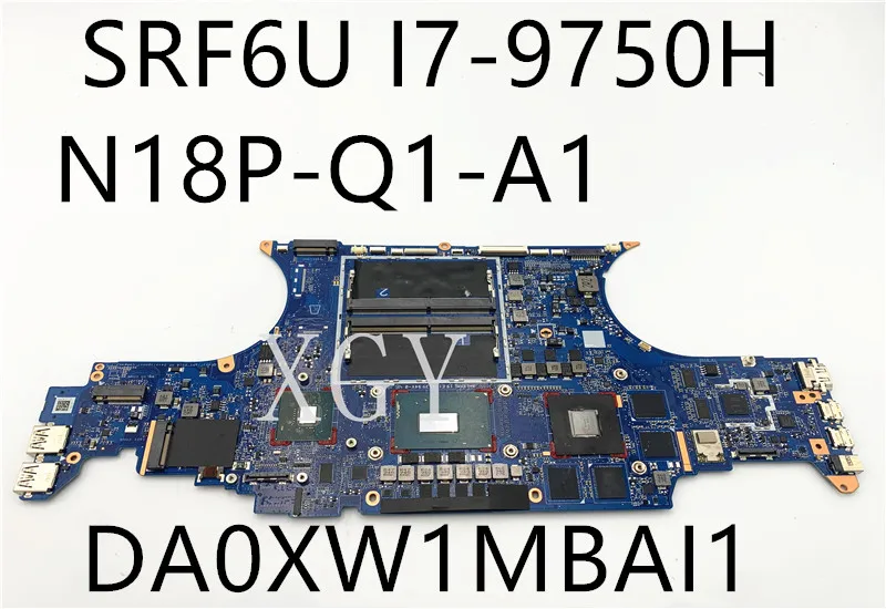 

Original For HP ZBOOK X360 G5 Laptop Motherboard L32562-001/501/601 DA0XW1MBAI1 with Srf6u I7-9750H N18P-Q1-A1