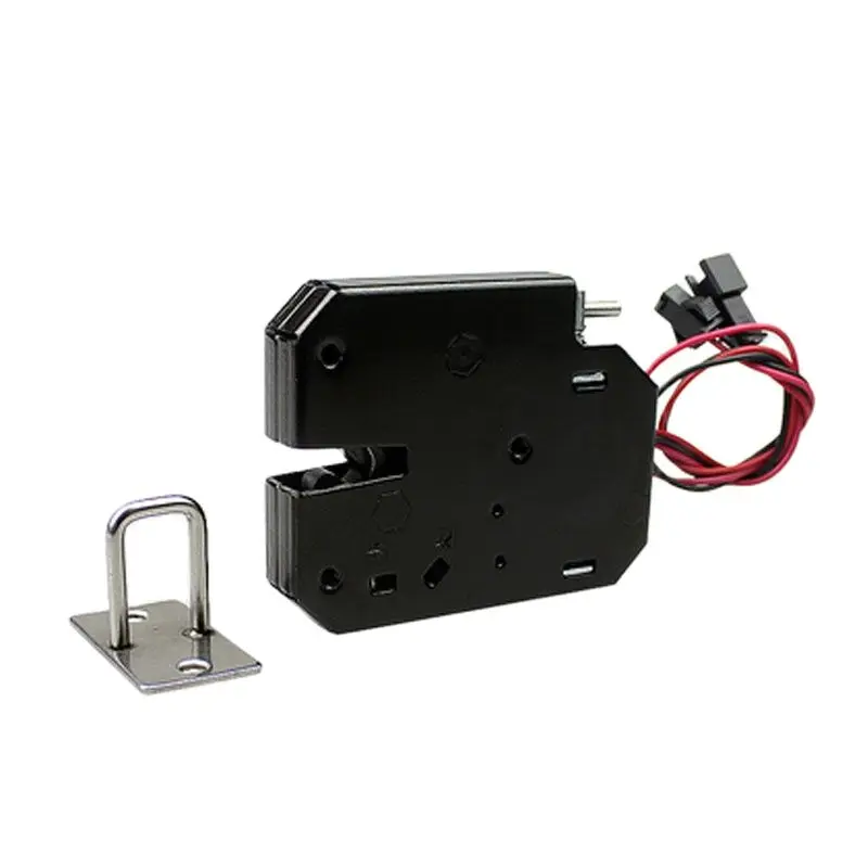 KINGJOIN small electric lock 12v door lock electromagnetic door lock easy to install smart electromagnetic cabinet lock