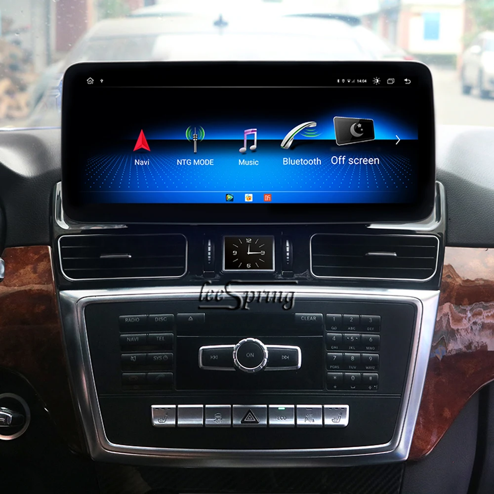 Car Multimedia Player for Mercedes Benz ML ML350 W166 X166 2012-2015 Android Auto 12.3 inch IPS blue ray anti glare screen