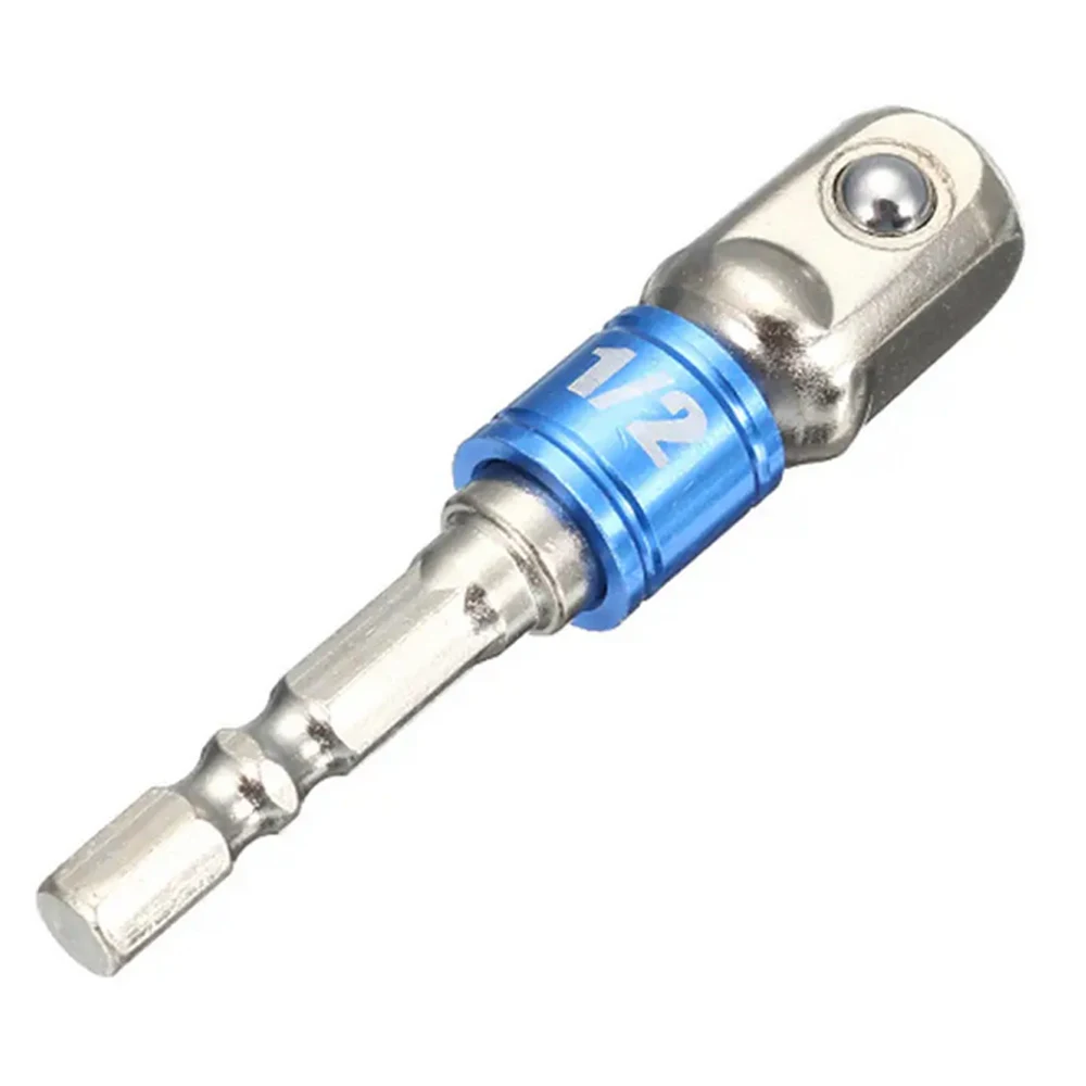WENXING 3pcs di Alimentazione Conducente Cacciavite Presa Adattatore Po Trapano Dado Driver 1/4 "3/8" 1/2 "Esagonale Gambo barra di Estensione di alimentazione Adattatore
