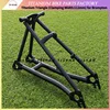 Triangle arrière en titane pour vélo pliant Brompton, accessoires de cadre de vélo de 16 pouces, ultra léger 5