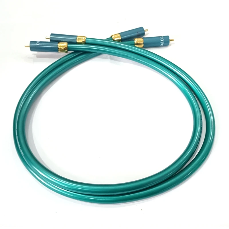 Ortofon 8N OFC Cáp RCA HiFI 2RCA Để 2RCA CD Bộ Khuếch Đại Liên Thông Cáp Âm Thanh