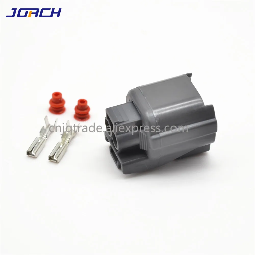 10 sets 2 pin female waterproof auto electrical connector for Sumitomo 6189-0129 for Honda fog light horn socket