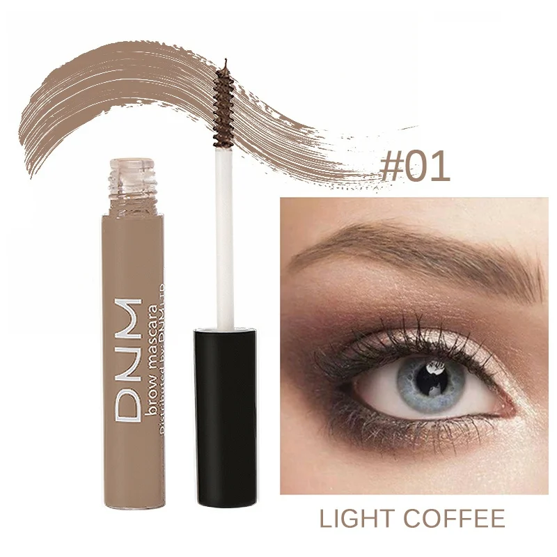 Natural Eyebrow Gel Waterproof Dye Eyebrow Enhancer Mascara Cream Long Lasting Brown Eye Tint Set Kit NEW FW65