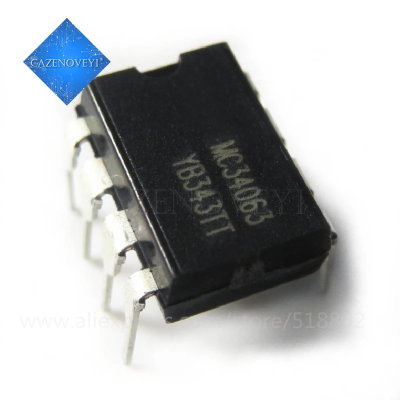 10pcs/lot MC34063AP1 MC34063AP MC34063A MC34063 34063API 34063AP1 DIP-8 In Stock