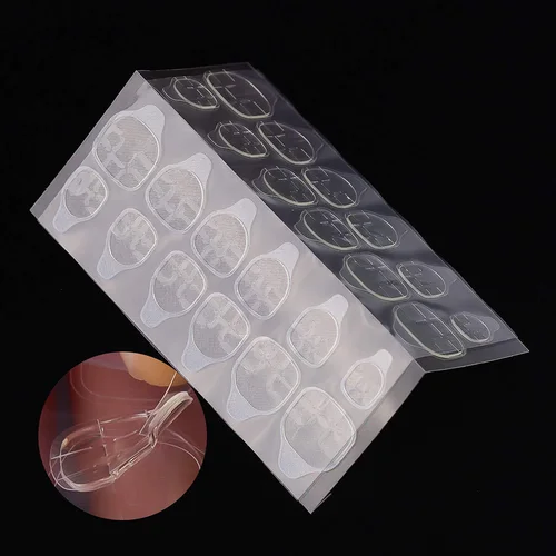 Imagen 2 del producto Pegamento adhesivo de doble cara para uñas postizas, 5 hojas/120 piezas, resistente al agua, gelatina transpirable