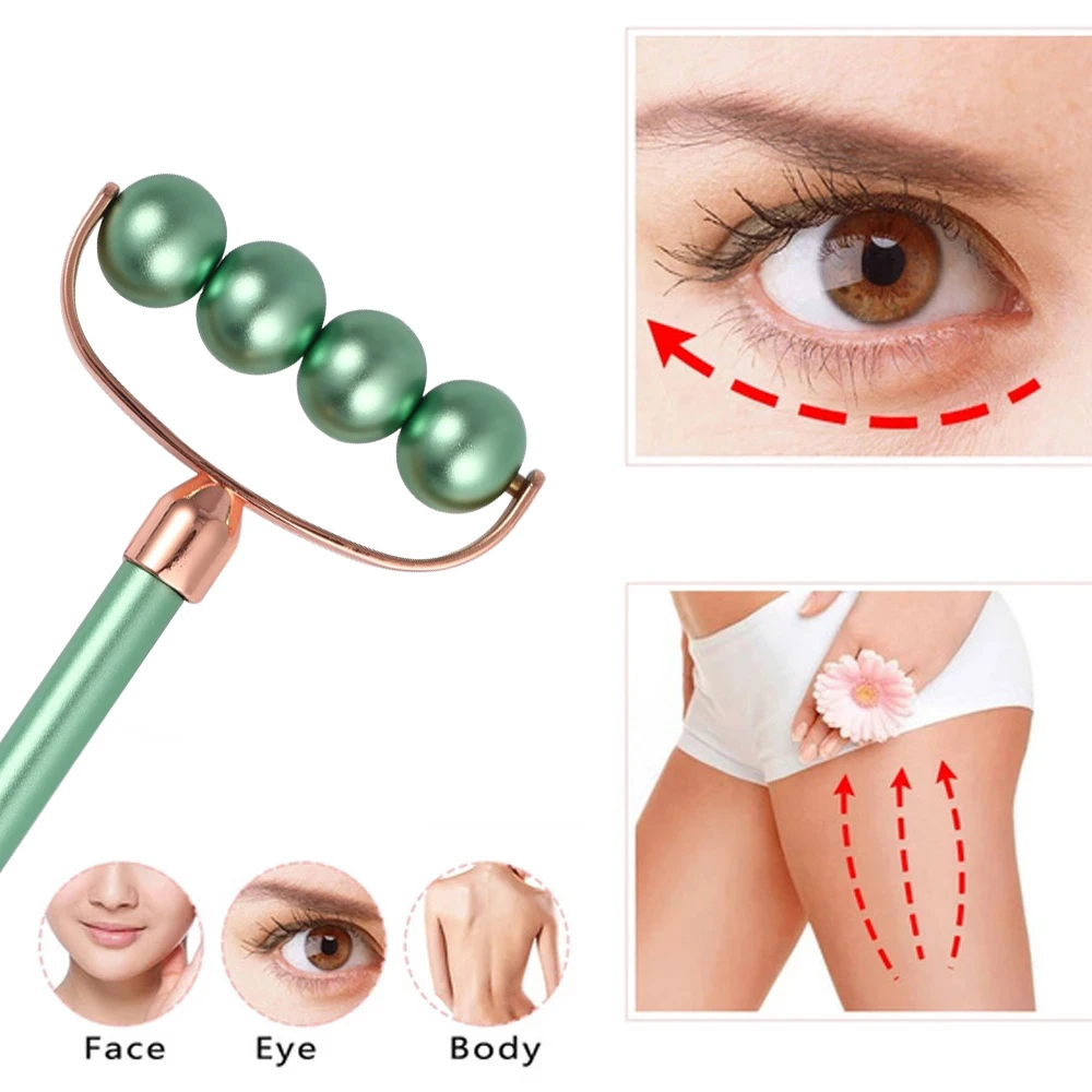 3D Roller Face-Lift Massager Facial Lifting Wrinkle Remover นวดสำหรับใบหน้าคอคางความงามบางเครื่องมือ