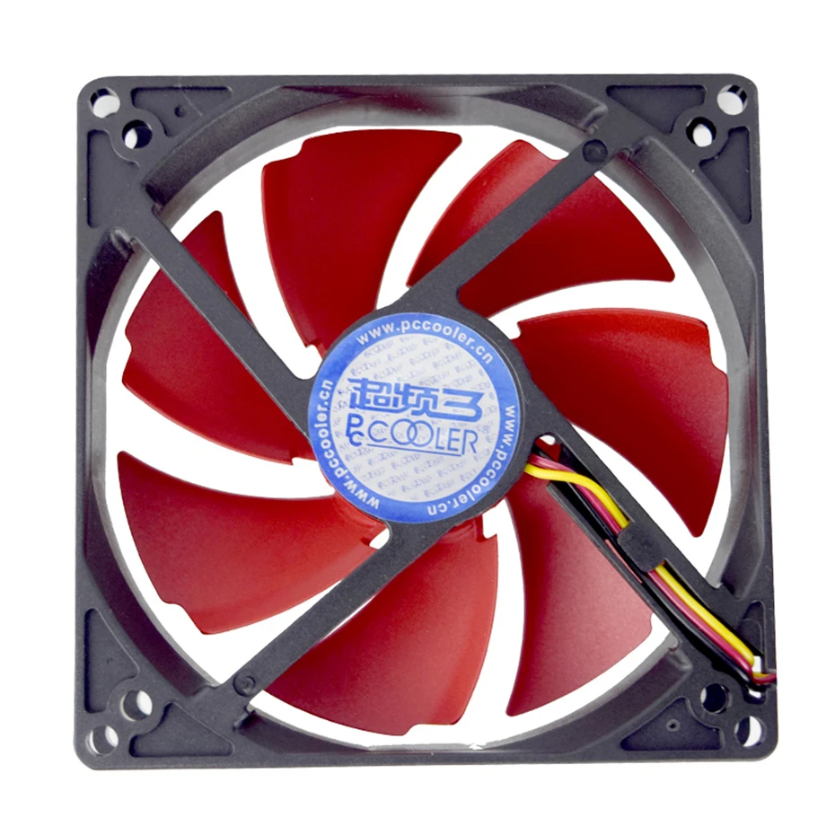 Pccooler F95 9Cm F85 8Cm Kipas Sasis Cpu Kipas Radiator Volume Udara Tinggi Kebisingan Ultra Rendah