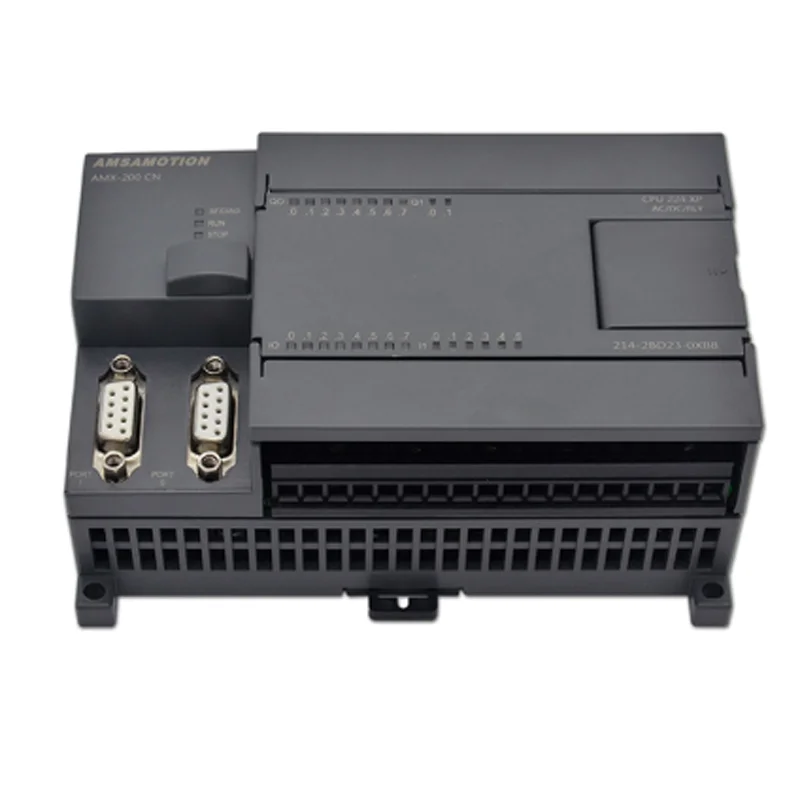 

PLC S7-200CN CPU224XP 14I/10O 2AI 1AO AC/DC/RELAY ouput 6ES7 214-2BD23-0XB8 AC220V With PPI Cable