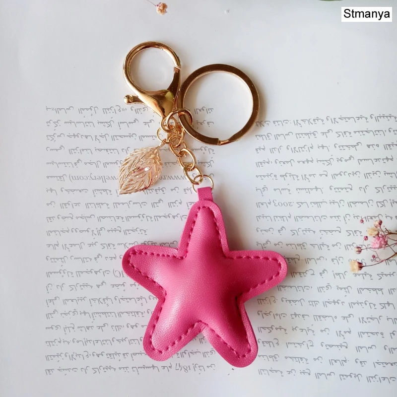 Fashion Cake Keychain with Eiffel Tower Charm
