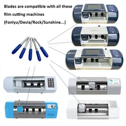 Hydrogel Film Cutting Knife Blade Suitable For SS-890C Sunshine Cutting Machine Front Glass Back Cover Film Cutting