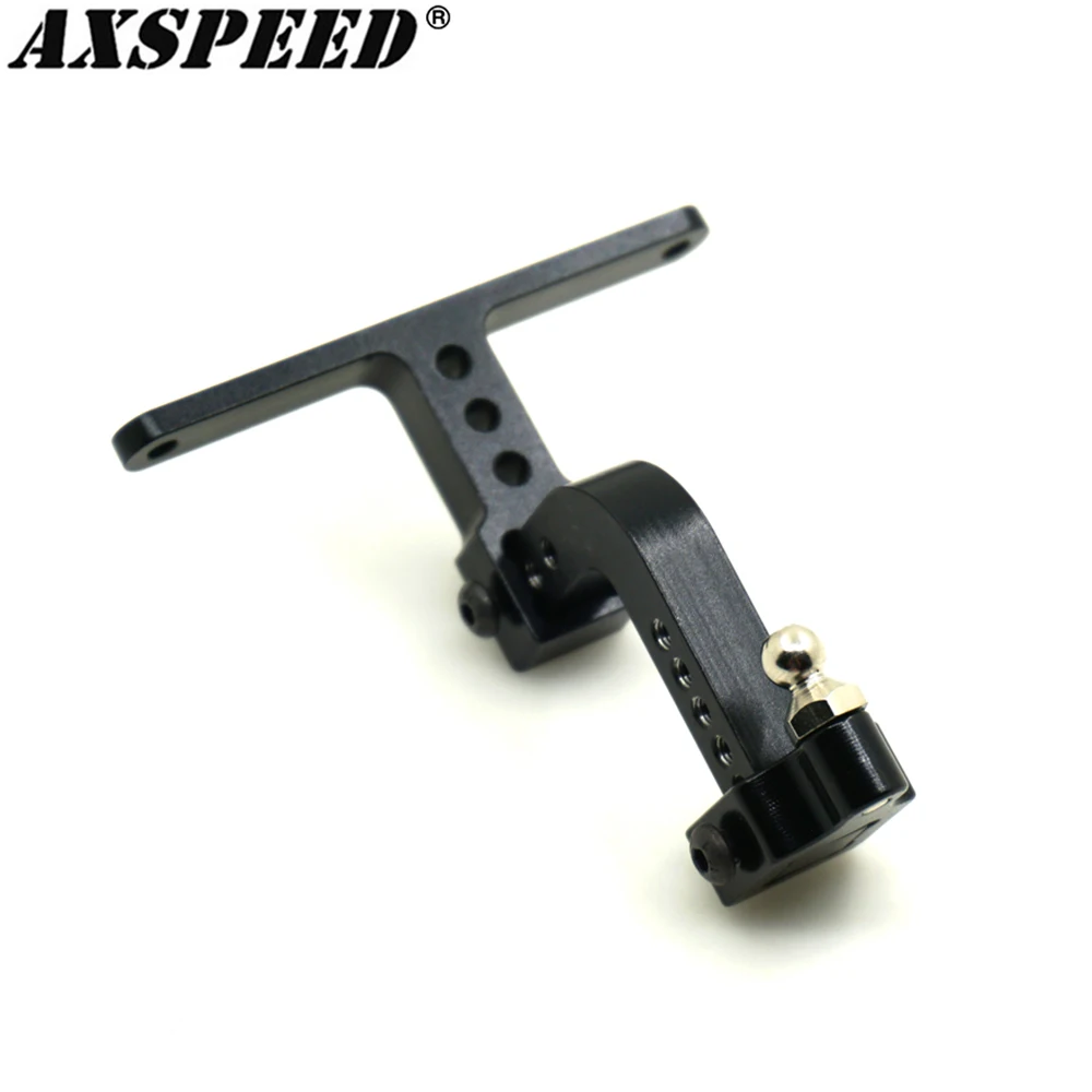 AXSPEED RC Xe Trailer Móc CNC Kim Loại Có Thể Điều Chỉnh Trailer Hitch Receiver Tow Hook Cho 1:10 Trục SCX10 RC Bánh Xích Xe các Bộ Phận