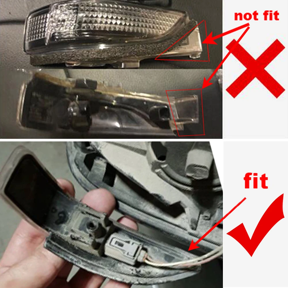 For Toyota AQUA COROLLA AXIO FIELDER AURIS PREMIO ALLION PRIUS C VITZ LED Dynamic Turn Signal Light Rearview Mirror Indicator