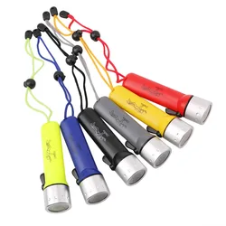 Linterna LED profesional para buceo, equipo de luz resistente al agua, D5