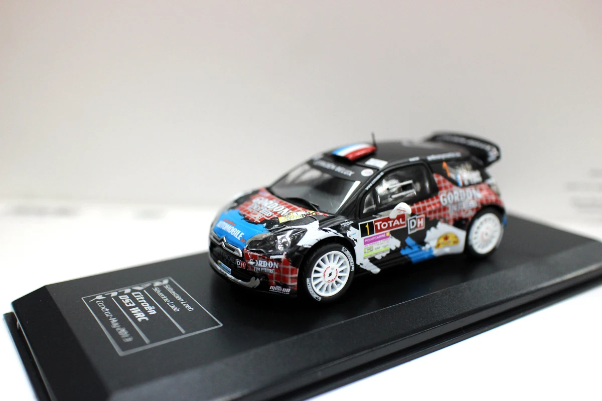 Diecast Club 1/43 Scale CitrRoen DS3 WRC 2013 Rally Racing Cars Model for collection gift