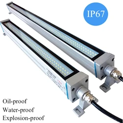 Luz do trabalho da máquina-ferramenta, brilho alto, prova da água, óleo-prova, torno de trituração do CNC, imprensa da broca, alonga 6-35W, 24 V, 36V, 110 V, 200V