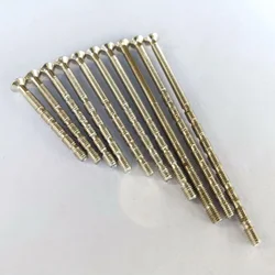 10pcs M4 Cuttable Knobs Handle Lock Snap-Off Door Handle Screws Hardware Accessories