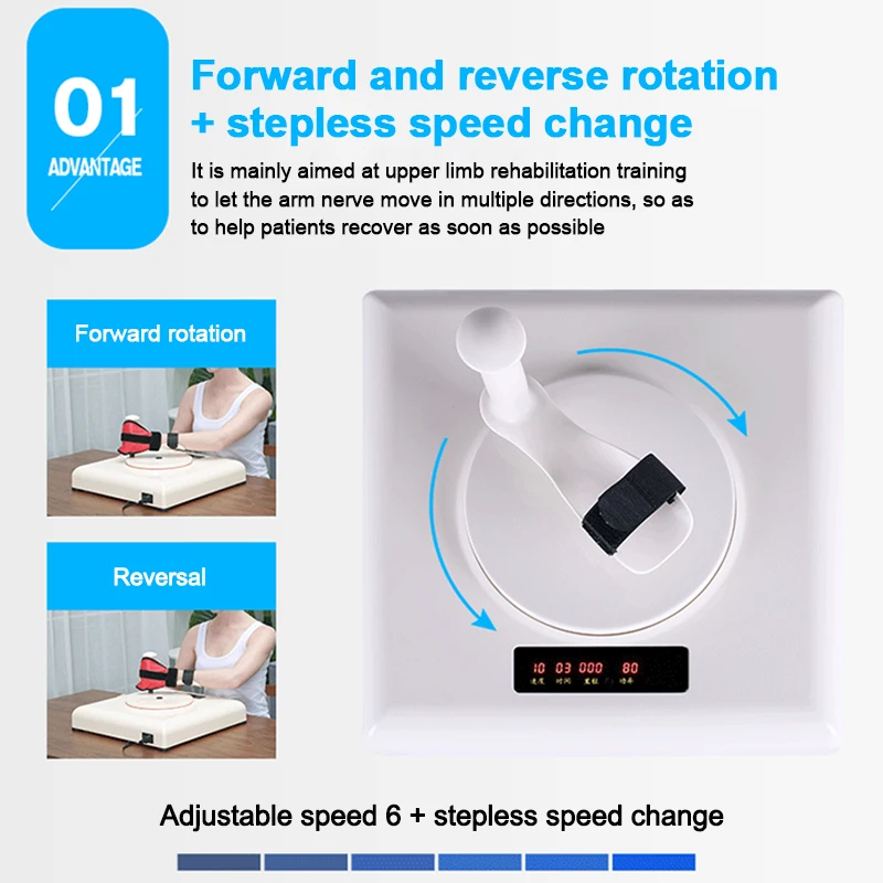 Rehabilitation Training Of Shoulder And Elbow Joints With Adjustable Upper Limb Rehabilitation Machine LED Display