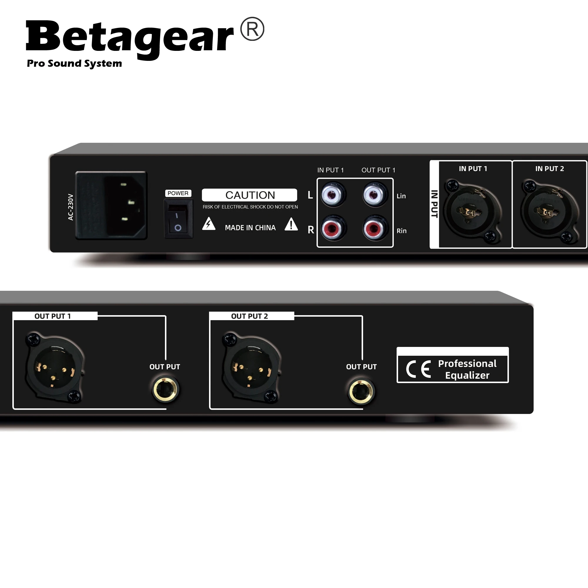 LCZ Audio EQA31 Digital Equalizador Dual 31 Bands Equaliser Audio  Sound System Stage Karaoke DJ Equipment Stage Performance