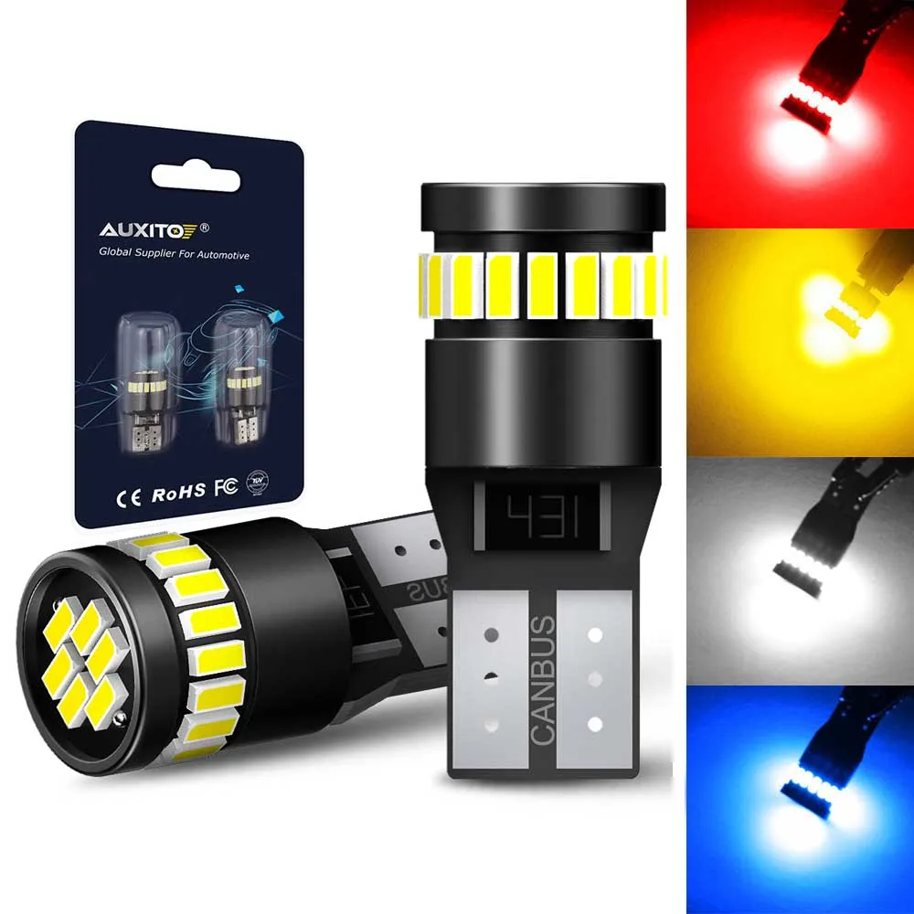 2PCS T10 Canbus W5W LED 168 192 Car License Plate Light For BMW E90 E91 E92 E93 E30 E31 E32 E34 E36 E38 E39 E46 E52 E70 E85 E86