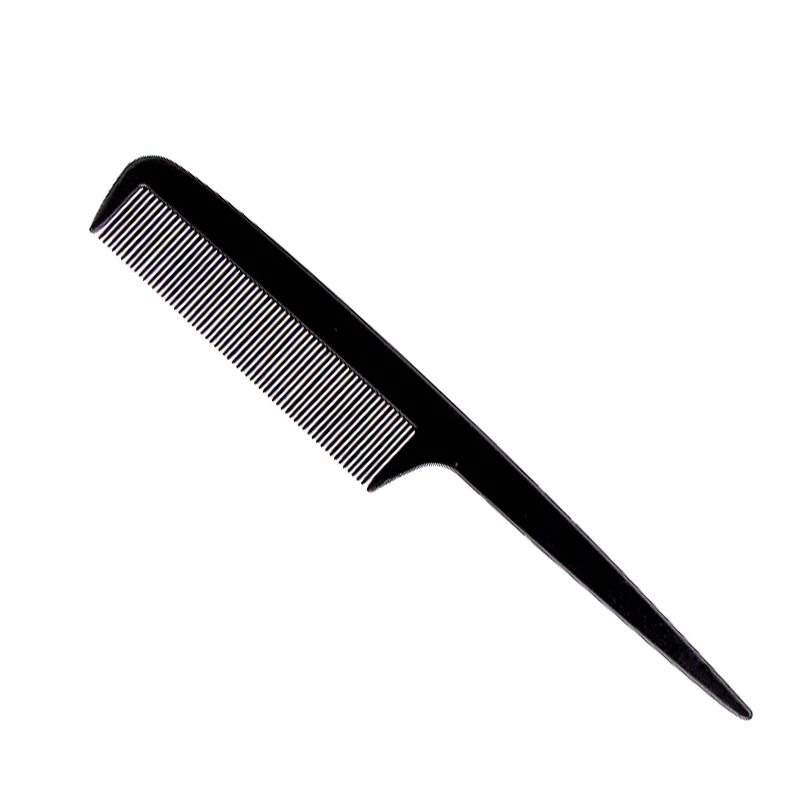 Neuankömmlinge 4/5/6/7 stücke schwarz Friseur Zubehör Set entwirren Haar bürste Styling heißen Kamm Glätte isen hochwertige Haar kämme – Detail 8