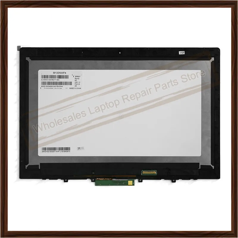 Original M133NWF4 Full LCD Screen dispaly For Lenovo L380 02da316 13.3