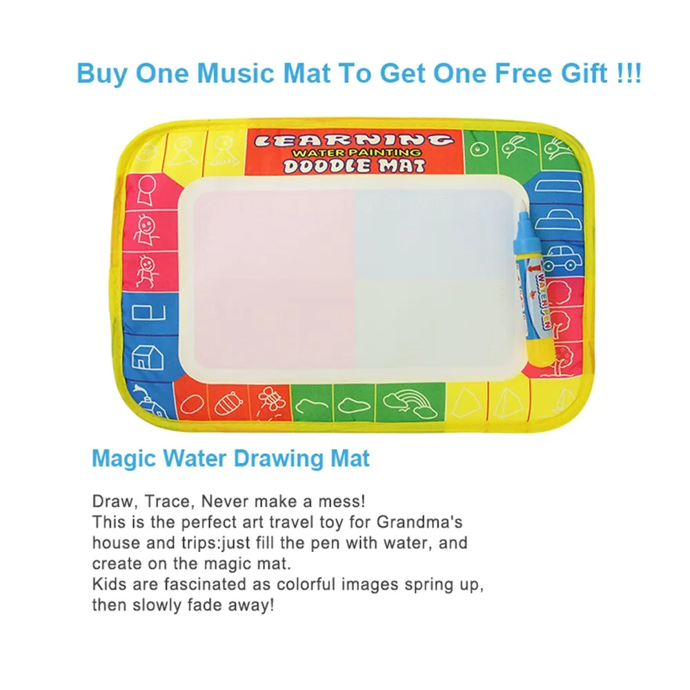 3รูปแบบเด็ก Musical Mat Multifunctional เปียโนเล่นพรม & สัตว์เสียงเครื่องดนตรีของเล่นของเล่นเพื่อการศึกษาเด็ก