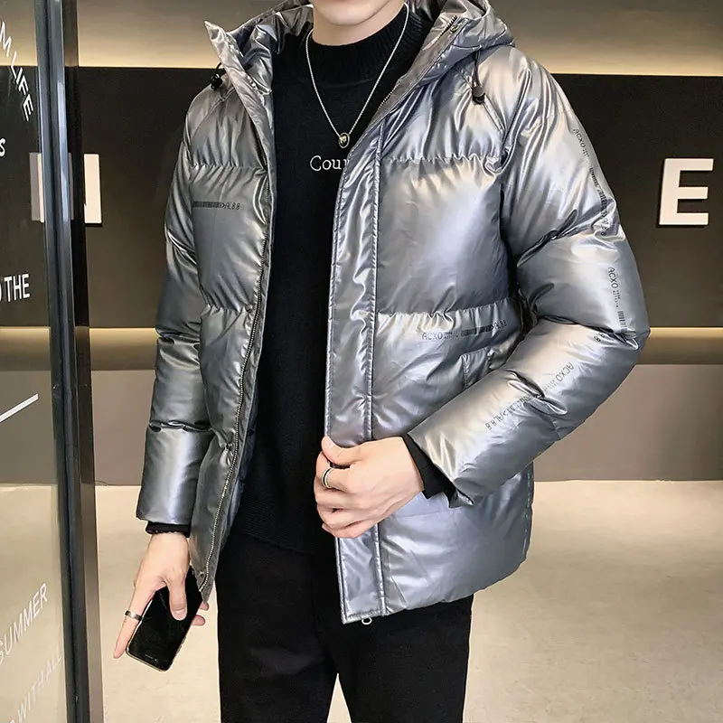 Veste d'hiver rembourrée en coton épais et chaud pour homme, manteau d'extérieur de marque à la mode, taille M-5XL