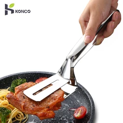 Steak Fried Shovel Stainless Steel Bread Clip Barbecue Clip Steak Fried Multipurpose Gripper Barbecue Clip Pizza Baking Tools