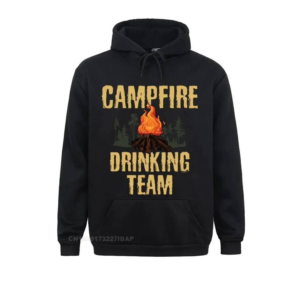 Campers Gift Campfire Drinking Team Camping Outdoors Funny Pullover Hoodie Beach Hoodies for Women New Fashion Sweatshirts