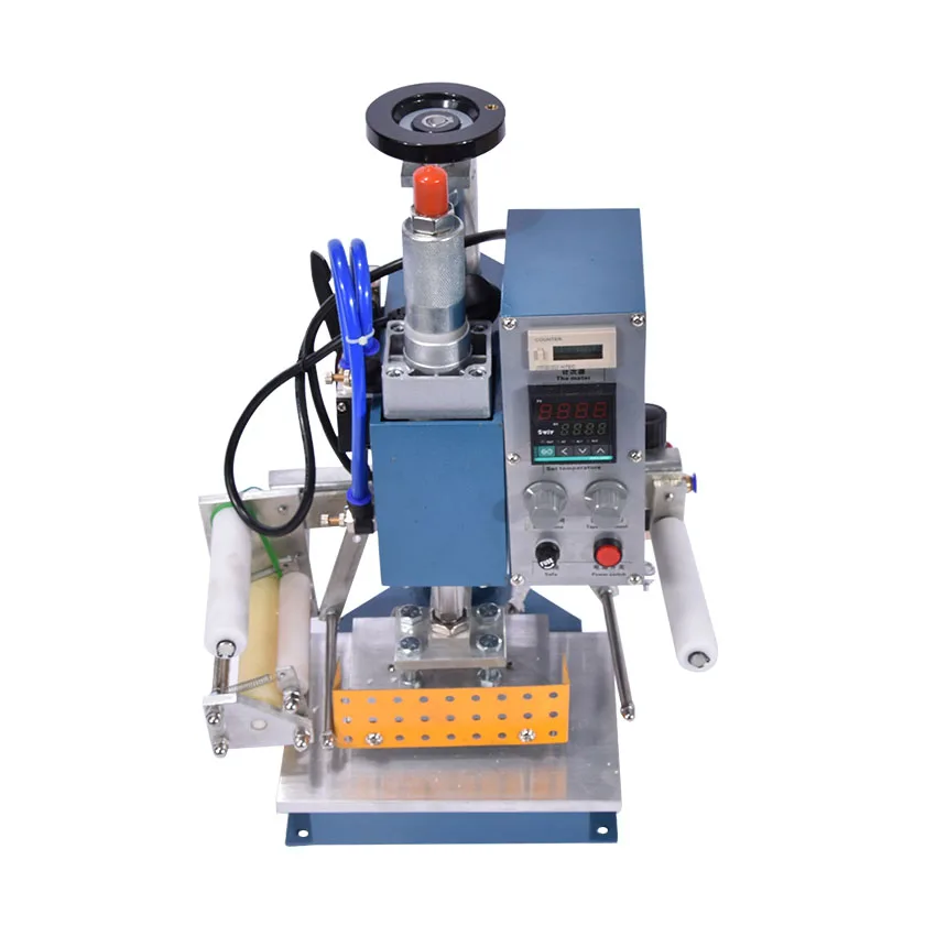 

Pneumatic Printing Machine 130*100MM, Printer Leather, Creasing, Hot Foil Stamping Machine Press Marking 220V 400W