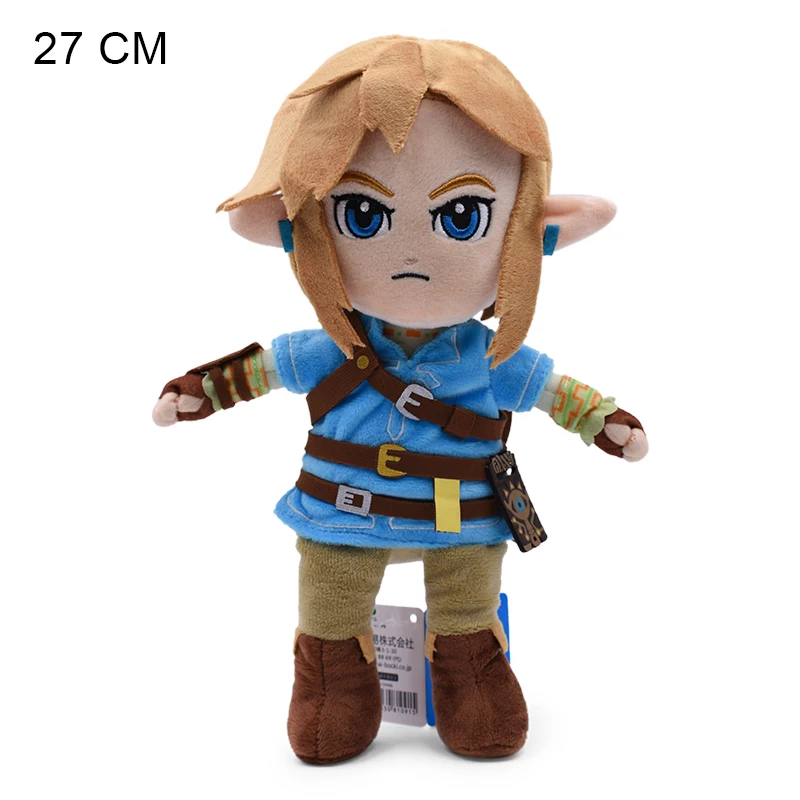 Game Plush The Legend of Zelda Link Boy Goblin Soft Stuffed Toys 21-27 cm Peripherals Collection Kids Adult Fan Gift