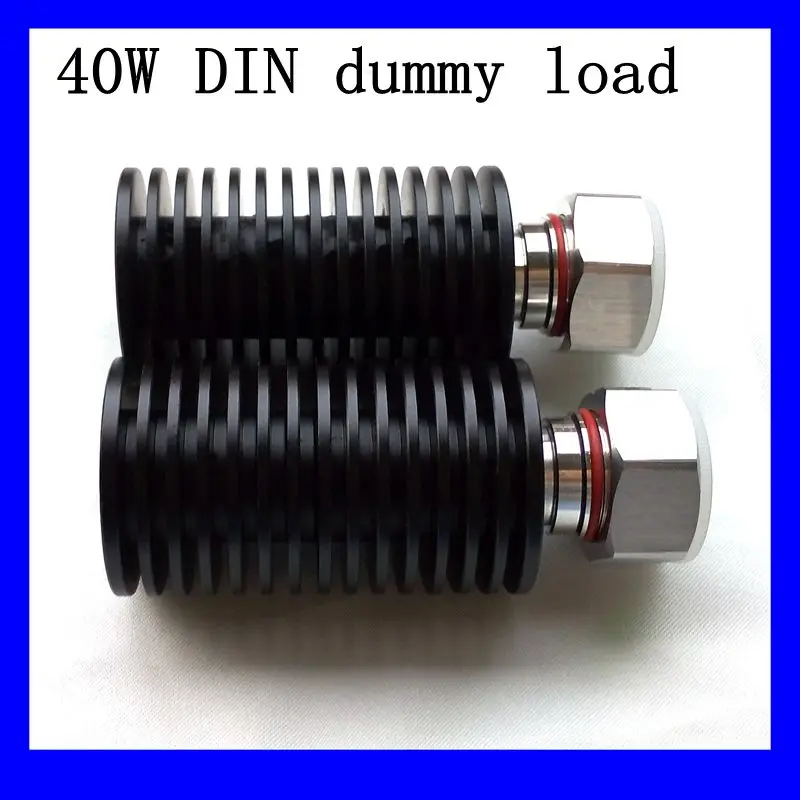 

Free shipping 7/16 DIN male plug 30W 40W DC-3GHz 4GHZ 6GHZ,50 ohm coaxial RF Dummy Load Termination