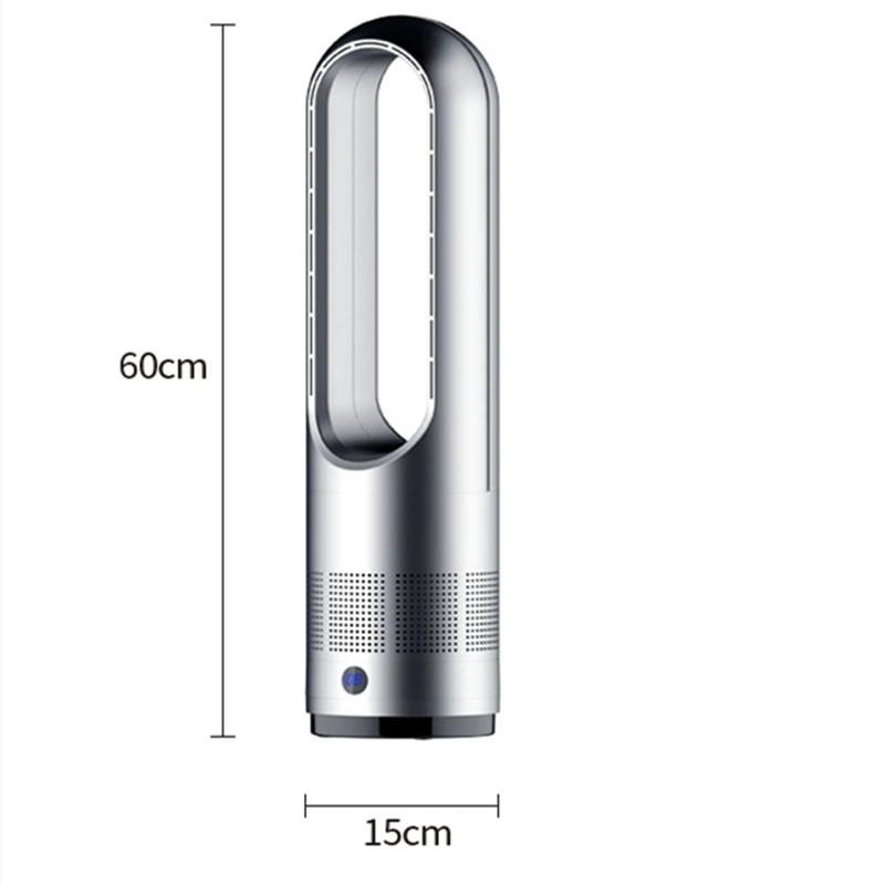 SUSWEETLIFE-Ventilateur électrique de table sans feuilles, 18 pouces, design silencieux, à huit engrenages, avec régulation du vent, 110/220V