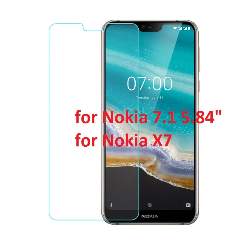 Smartphone 9H Tempered Glass for Nokia 7.1 5.84