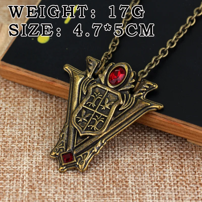 HEYu Movie Film Jewelry Pendant Necklace Twilight New Moon Peaks Tower Necklace Collares Bijoux Femme Gift Women Girl