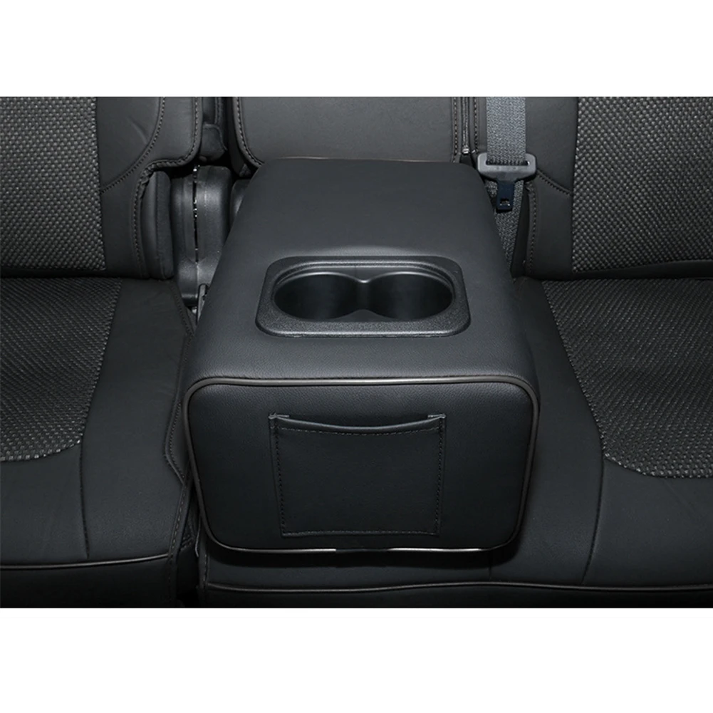 Second Row Rear Central Armrest Box with Cup Holder Arm Rest for Ford for Nissan for Mitsubishi for Honda for Mazda for Suzuki